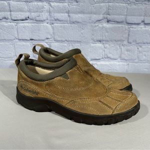 Columbia Women’s leather clogs/ bootie size 5 m